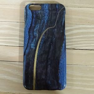 Blue and gold iPhone 6/6s case by Jordan Carlyle